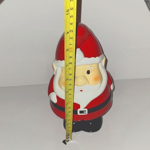 Santa Ceramic Gnome Decor ❤️ 9.5 in tall.  Adorable!! Christmas 🌲 - Picture 7 of 7
